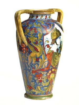 Antique Italian Ceramic Vase from ICAP-GKB-841221