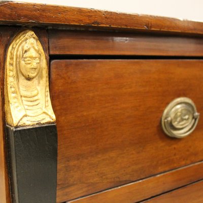 Antique Italian Chest of Drawers in Walnut, 1700s-UMS-1792466