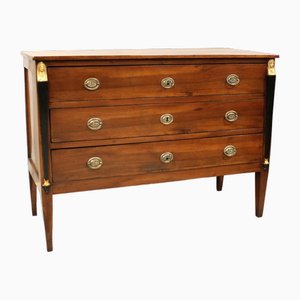 Antique Italian Chest of Drawers in Walnut, 1700s-UMS-1792466