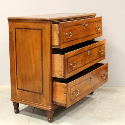 Antique Italian Chest of Drawers in Walnut-UMS-2021387