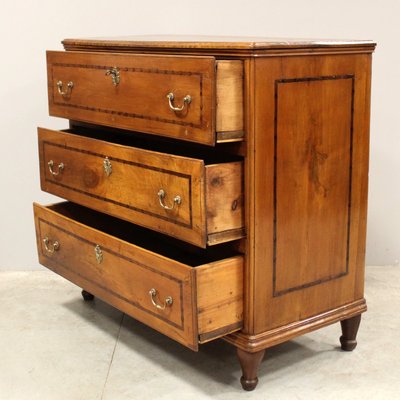 Antique Italian Chest of Drawers in Walnut-UMS-2021387