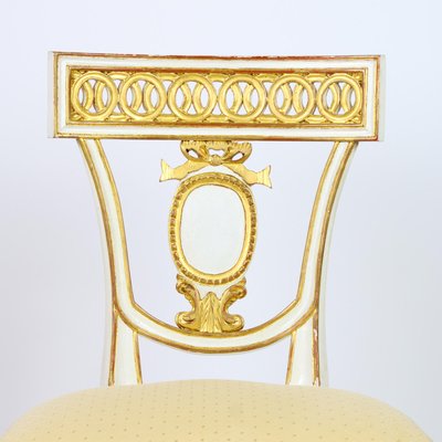 Antique Italian Classicist Chairs, Set of 6-KMT-1319037