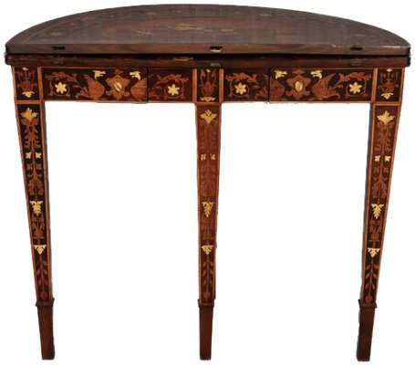 Antique Italian Consol Side Table with Hunting Motifs, 1820-DXD-1750419