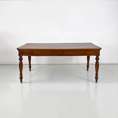 Antique Italian Dining Table in Walnut, 1900s-GDD-1779812