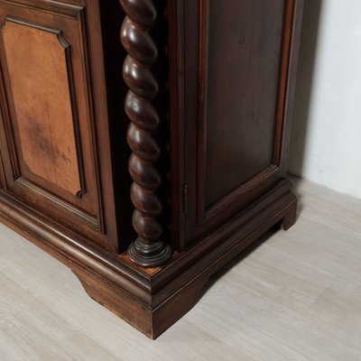 Antique Italian Four-Door Wardrobe in Walnut-XSG-2032037