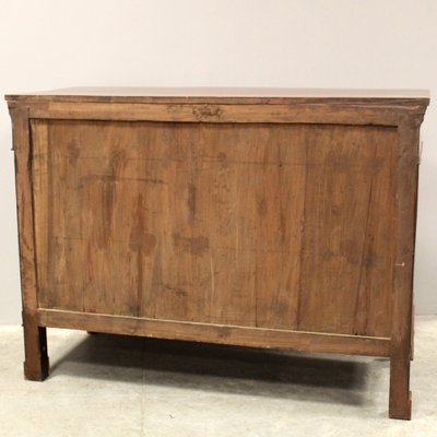 Antique Italian Louis Philippe Chest of Drawers in Walnut-UMS-1705142