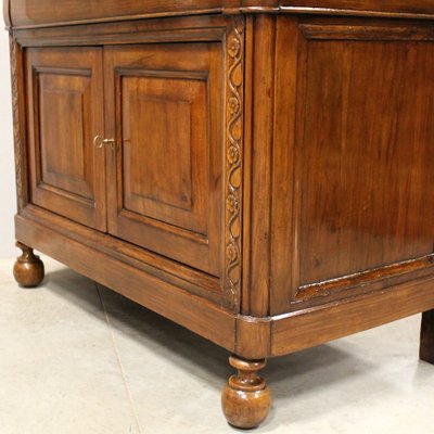 Antique Italian Louis Philippe Sideboard in Walnut-UMS-1819197