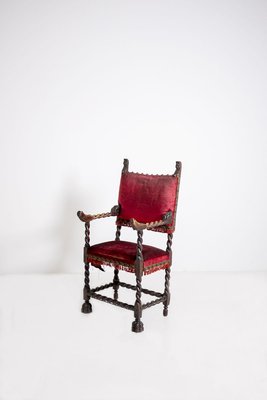 Antique Italian Lounge Chair-RCE-821932