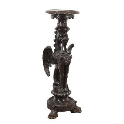 Antique Italian Vase Holder in Walnut-VMM-2023932