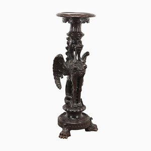 Antique Italian Vase Holder in Walnut-VMM-2023932