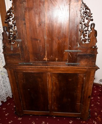 Antique Italian Walnut Dresser with Mirror-RAQ-553351