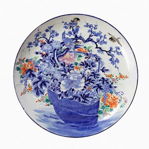 Antique Japanese Porcelain Plate, 1900s-CEJ-488375