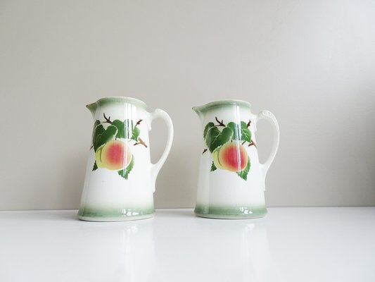 Antique Jugs with Spray Decor from Villeroy & Boch, 1890s, Set of 2-BLG-1427585