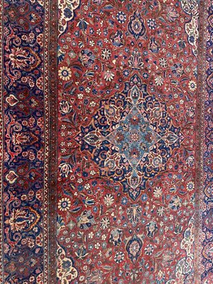 Antique Kashan Rug-YMM-1149921