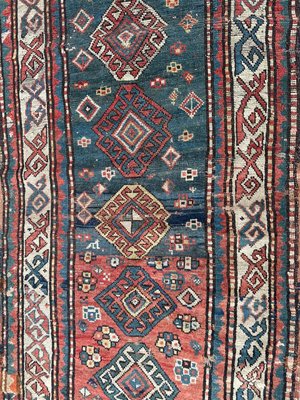 Antique Kazak Rug, 1890s-YMM-1824111