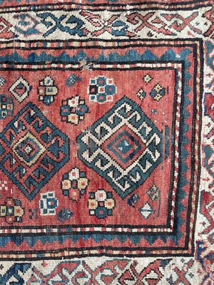 Antique Kazak Rug, 1890s-YMM-1824111