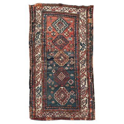 Antique Kazak Rug, 1890s-YMM-1824111