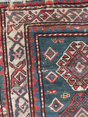 Antique Kazak Rug, 1890s-YMM-1824111