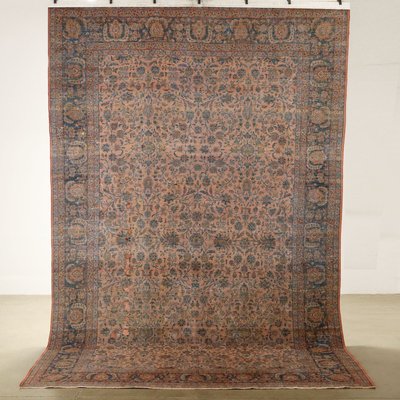 Antique Keshan Manchester Rug in Cotton and Wool-VMM-2033308