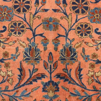 Antique Keshan Manchester Rug in Cotton and Wool-VMM-2033308