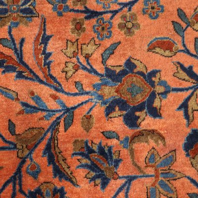 Antique Keshan Manchester Rug in Cotton and Wool-VMM-2033308