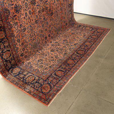 Antique Keshan Manchester Rug in Cotton and Wool-VMM-2033308