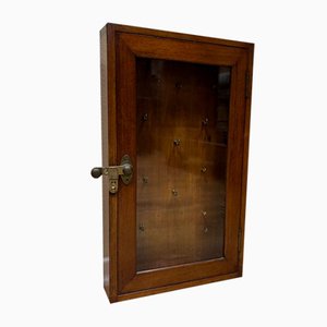 Antique Key Box in Walnut with Brass Latch-ALF-2033602