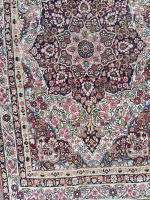 Antique Kirman Lavar Rug, 1890s-YMM-1818111