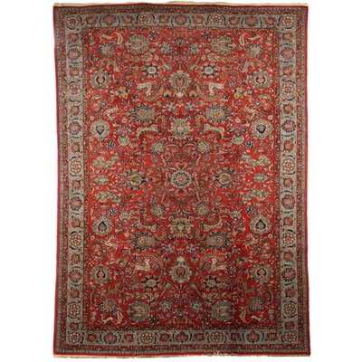 Antique Kum Rug in Wool-VMM-2026532