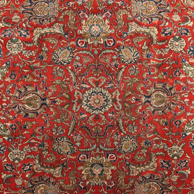 Antique Kum Rug in Wool-VMM-2026532