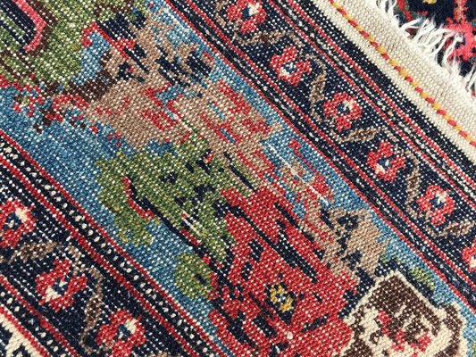 Antique Kurdish Senneh Rug-YMM-1061958