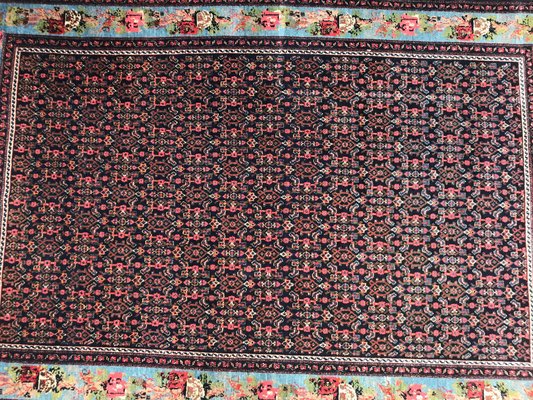 Antique Kurdish Senneh Rug-YMM-1061958