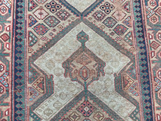 Antique Kurdish Serapi Runner-YMM-1062030