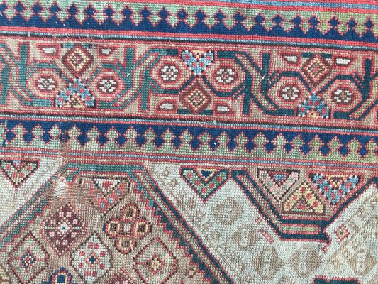 Antique Kurdish Serapi Runner-YMM-1062030