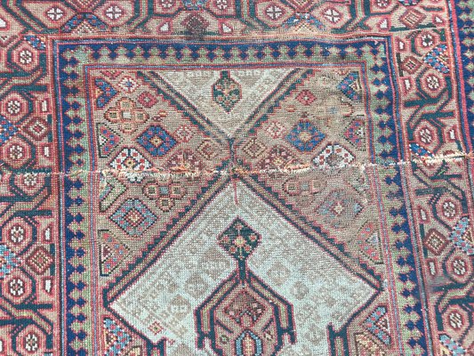 Antique Kurdish Serapi Runner-YMM-1062030