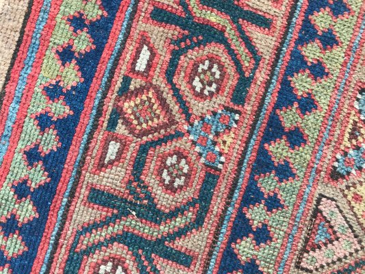 Antique Kurdish Serapi Runner-YMM-1062030