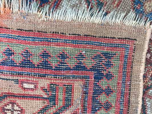 Antique Kurdish Serapi Runner-YMM-1062030