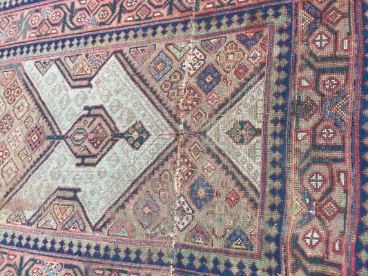 Antique Kurdish Serapi Runner-YMM-1062030