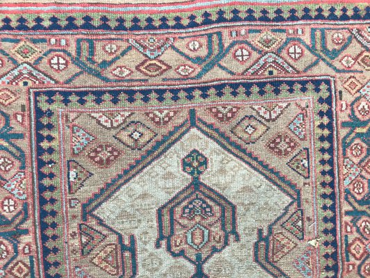 Antique Kurdish Serapi Runner-YMM-1062030