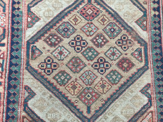 Antique Kurdish Serapi Runner-YMM-1062030