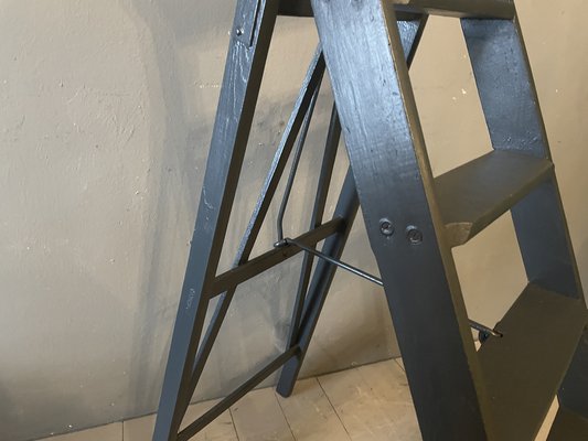 Antique Ladder in Fir, 1890s-WWE-1798193