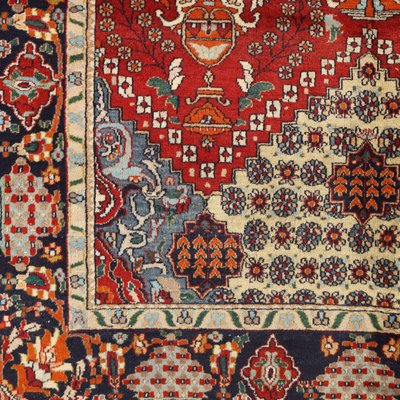 Antique Lahore Rug in Cotton & Wool, India-VMM-2023829