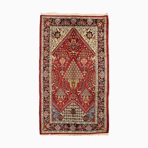 Antique Lahore Rug in Cotton & Wool, India-VMM-2023829