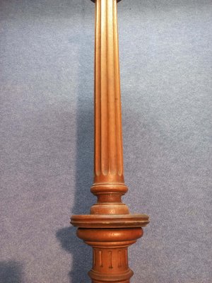 Antique Lamp Base in Oak, 1900-AWH-1328216