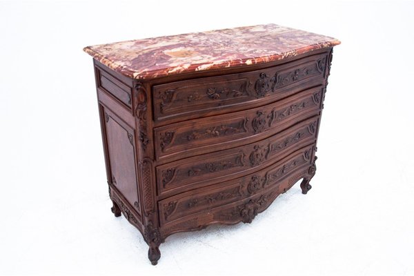 Antique Late 19th Century Stone Chest of Drawers, Western Europe-BXB-1275378