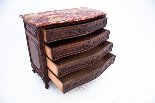 Antique Late 19th Century Stone Chest of Drawers, Western Europe-BXB-1275378