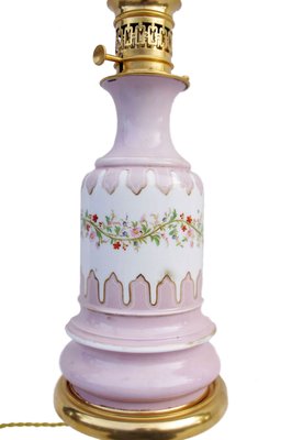 Antique Lilac Porcelain Table Lamps, 1880s, Set of 2-CEJ-488249