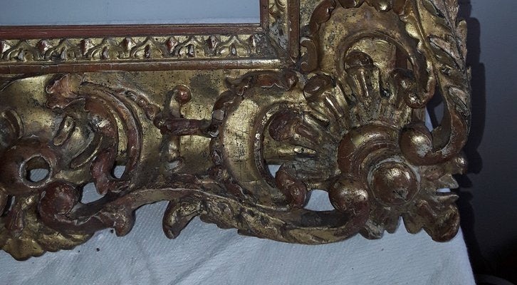 Antique Lime Wood Gilded Picture Frame-HOI-949982