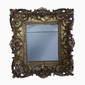 Antique Lime Wood Gilded Picture Frame-HOI-949982