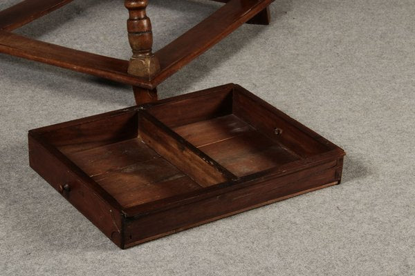 Antique Little Shipping Table in Walnut, 1800-DXD-1750403